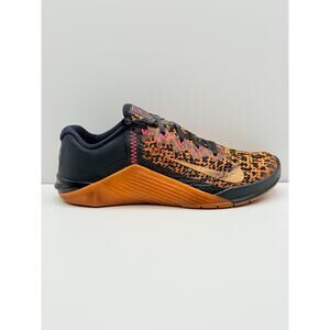 Size 8 - Nike Metcon 6 Womens Leopard Cheetah Print Training Shoes AT3160-096